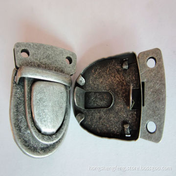 Factory Metal Bag Press Lock, School Bag Buckle, Zinc Alloy Bag Buckle